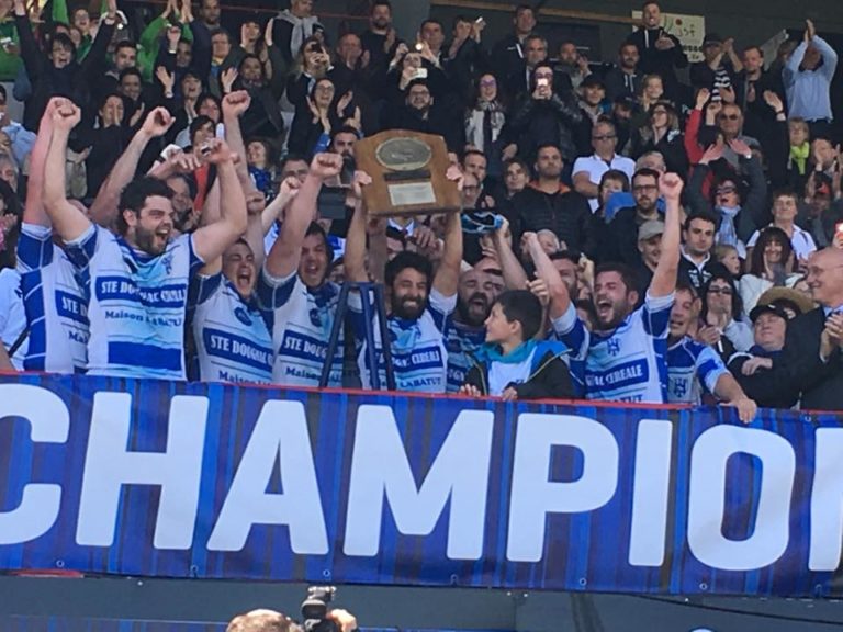 rugby l'isle en dodon usl champions des Pyrénées 2017